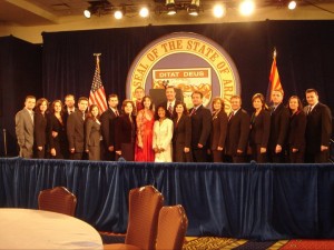 US Congressman Trent Franks and Ilioi's family
